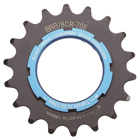 BBB 'E-BIKE SPROCKET' 18T x 3/32" BOSCH (BOOST 148mm COMP)