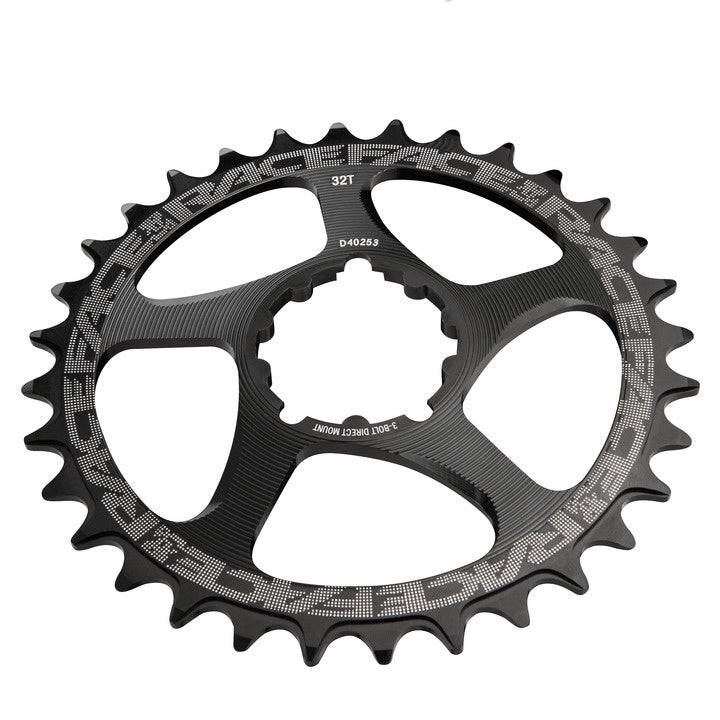 RACEFACE CHAINRING 3 BOLT DM BLK (Compatible with SRAM cranks) (RNWDM30BLKSM3BOLT)