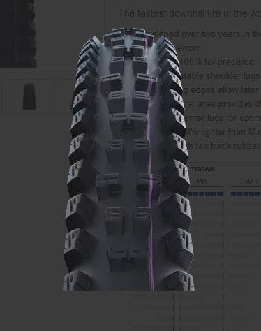 Schwalbe Tyre Tacky Chan 29 x Evolution Folding ADDIX Ultra