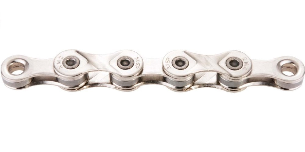 CHAIN KMC 'e9' E-BIKE 9SPD 1/2" x 11/128" SILVER/SILVER 136 LINKS(Suits BOSCH Systems)