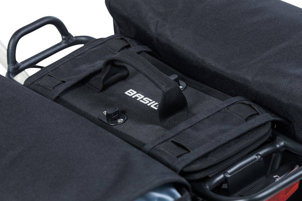 BASIL DBS SYSTEM (DETACHABLE BAG SYSTEM) ,BLACK (70186)