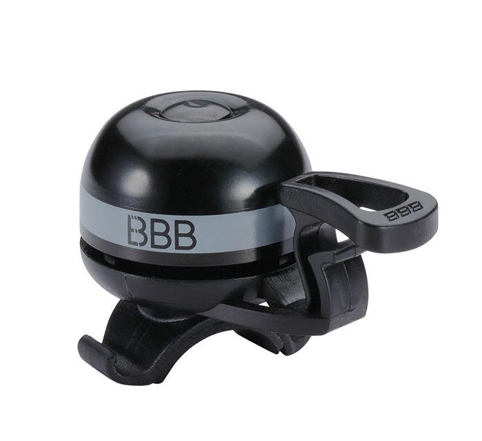 BBB 'EASYFIT DELUXE' BIKE BELL BLACK/GREY