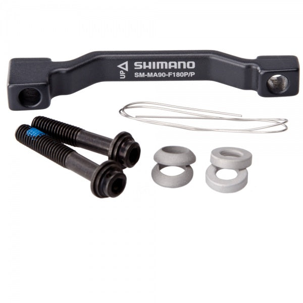 SHIMANO - SM-MA90-F180-PP ADAPTER 180mm CALIPER: POST MOUNT: POST