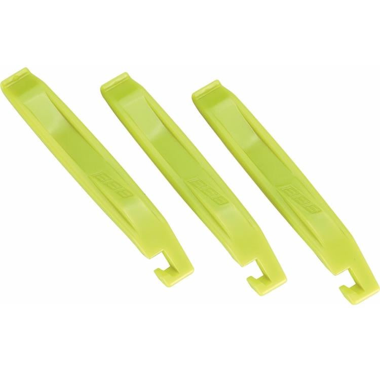 BBB 'EASYLIFT' TYRE LEVERS 3pcs NEON YELLOW