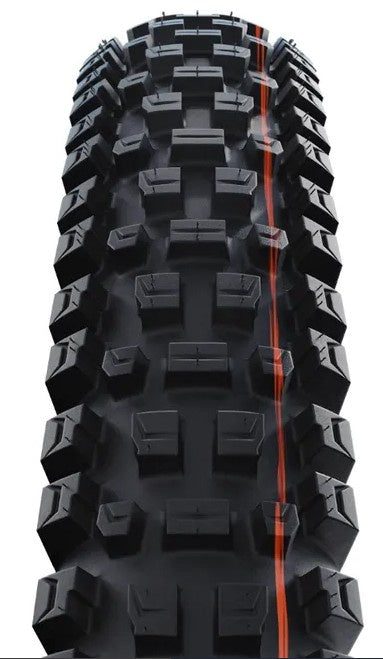 Schwalbe Tyre Albert Radial 27.5 x 2.50 Evolution Folding ADDIX Soft (Orange) Trail Pro TL-Ready HS461 Black