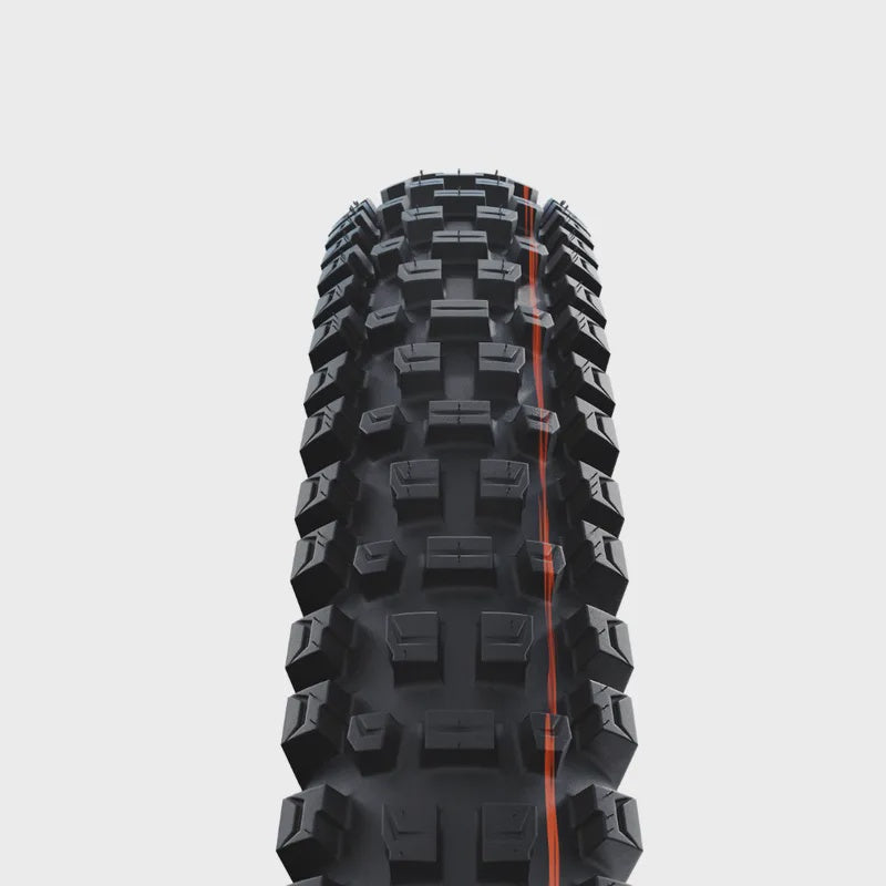 Schwalbe Tyre Albert Radial 27.5 x 2.60 Evolution Folding ADDIX Soft (Orange) Gravity Pro TL-Ready HS461 Black
