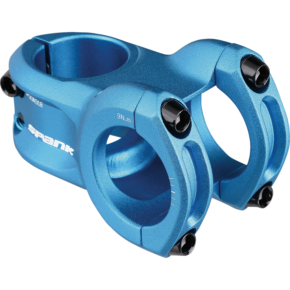 SPANK SPOON 318 STEM - 43mm Blue
