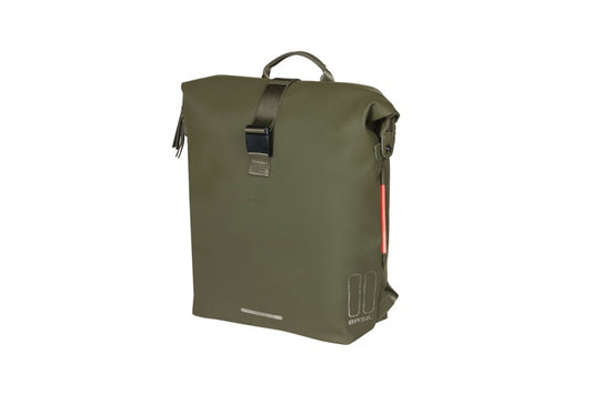 BASIL SOHO BICYCLE BAG/BACKPACK WITH LED LIGHT, 17L