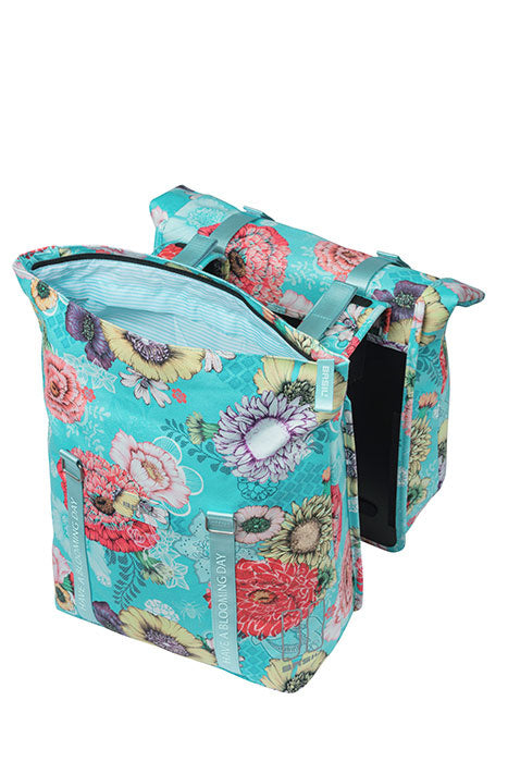 BASIL BLOOM FIELD DOUBLE BAG, SKY BLUE