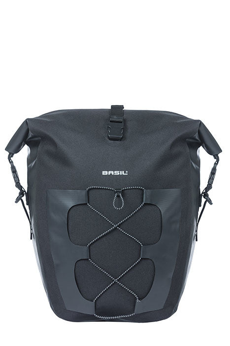 BASIL NAVIGATOR LARGE WATERPROOF SINGLE BAG , BLACK