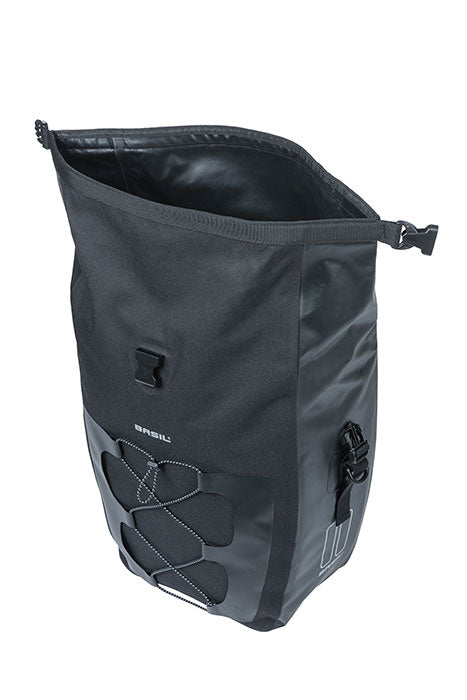 BASIL NAVIGATOR LARGE WATERPROOF SINGLE BAG , BLACK
