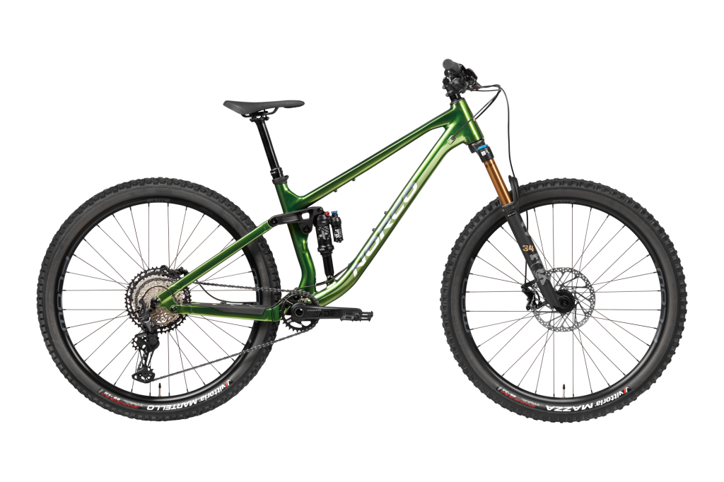 NORCO Fluid FS A1 Green/Grey - 2023 Full Suspension Mountain Bike
