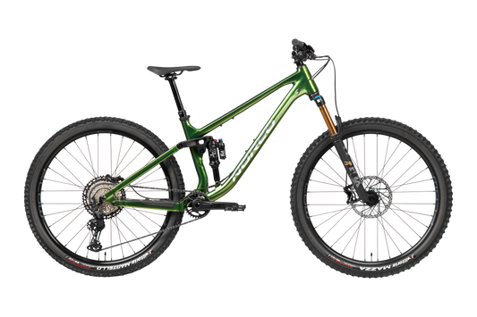NORCO Fluid FS A1 Green/Grey - 2023 Full Suspension Mountain Bike