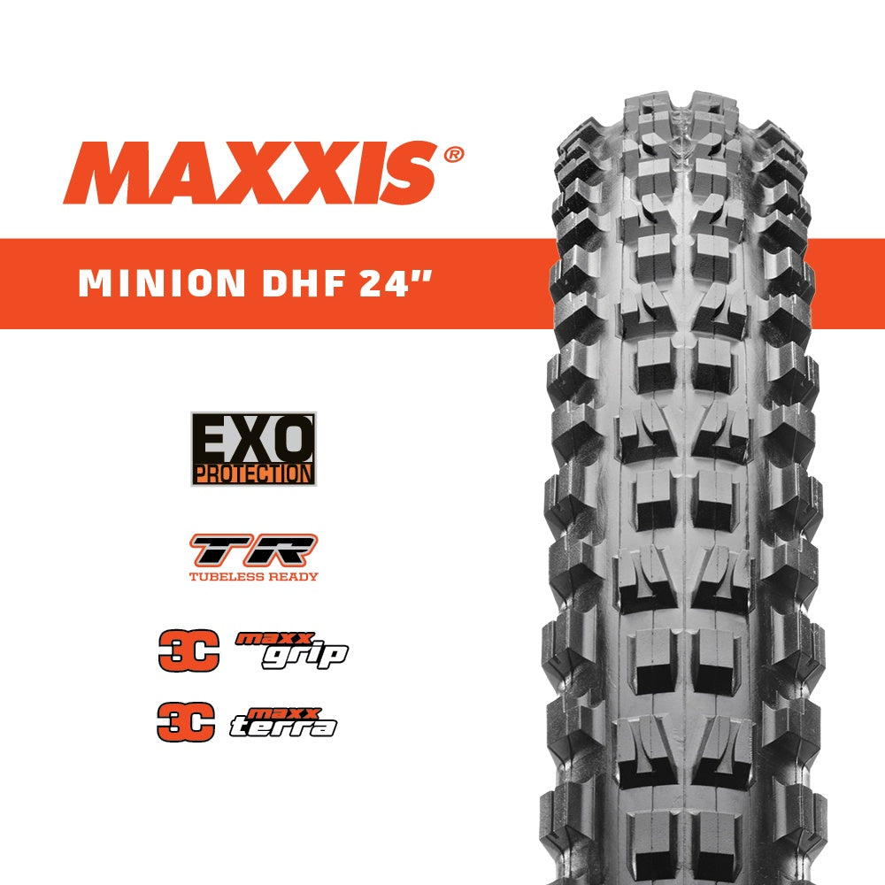 MAXXIS 27.5 x 2.50 WT MINION DHF 3C/EXO+/TR MAXX TERRA FOLDABLE