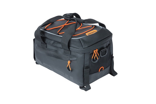BASIL MILES TARPAULIN TRUNKBAG, 7L, BLACK ORANGE