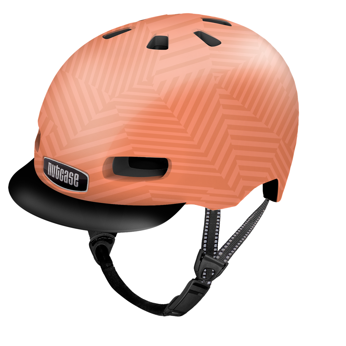 NUTCASE LITTLE NUTTY MO' PEACHES GLOSS MIPS HELMET TODDLER (48-52CM)