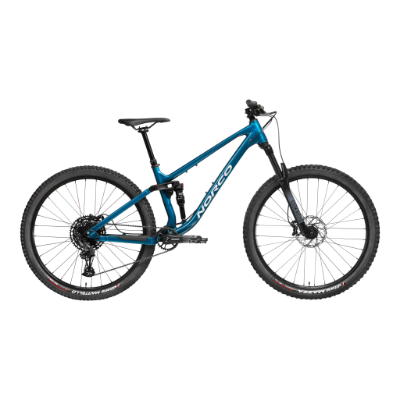 NORCO FLUID FS A3 - BLUE/SILVER - 2023 Full Suspension Mountain Bike