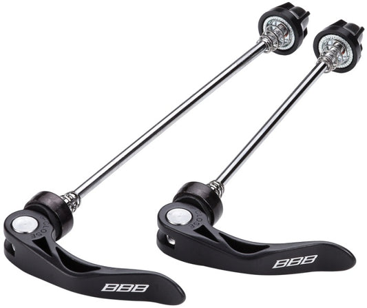 BBB 'WHEELBLOCK' QUICKRELEASE SKEWER SET BLACK