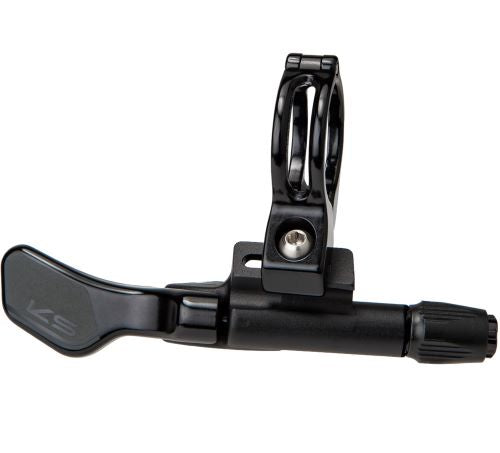 KS Southpaw Alloy Reverse Alloy Underbar Remote for 1 x Drivetrain Systems with Inline Barrel Adjuster Suitable for Forward & Reverse Cable Orientation