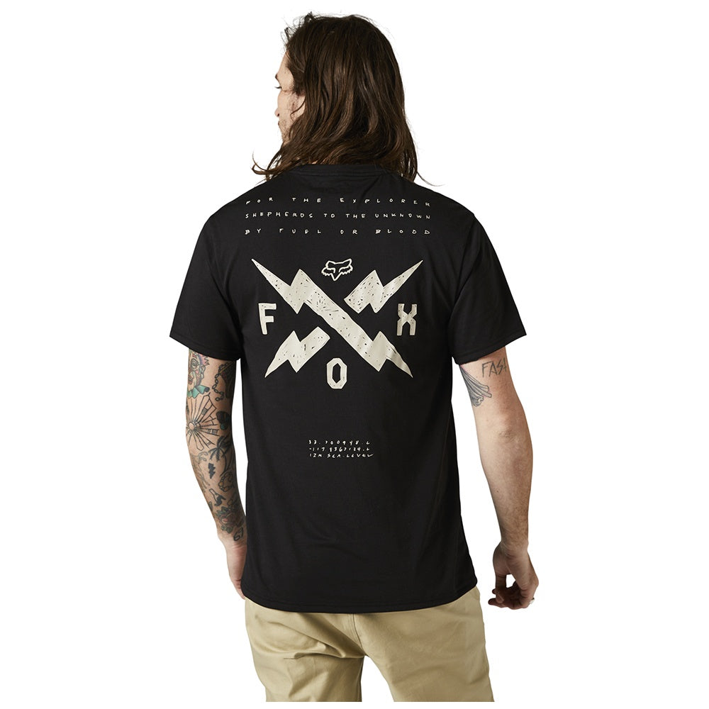 FOX CALIBRATED LS TECH TEE [BLACK]
