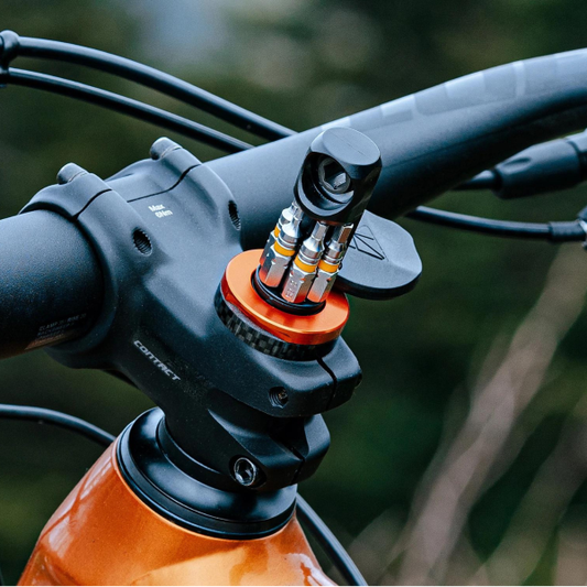 Granite Design Stash RT, Ratchet Tool Kit w/ 9 Bits and Steerer Tube Housing